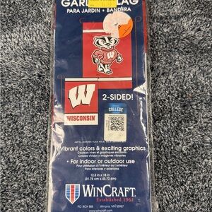 Wisconsin Garden Flag by WinCraft 12.5x18